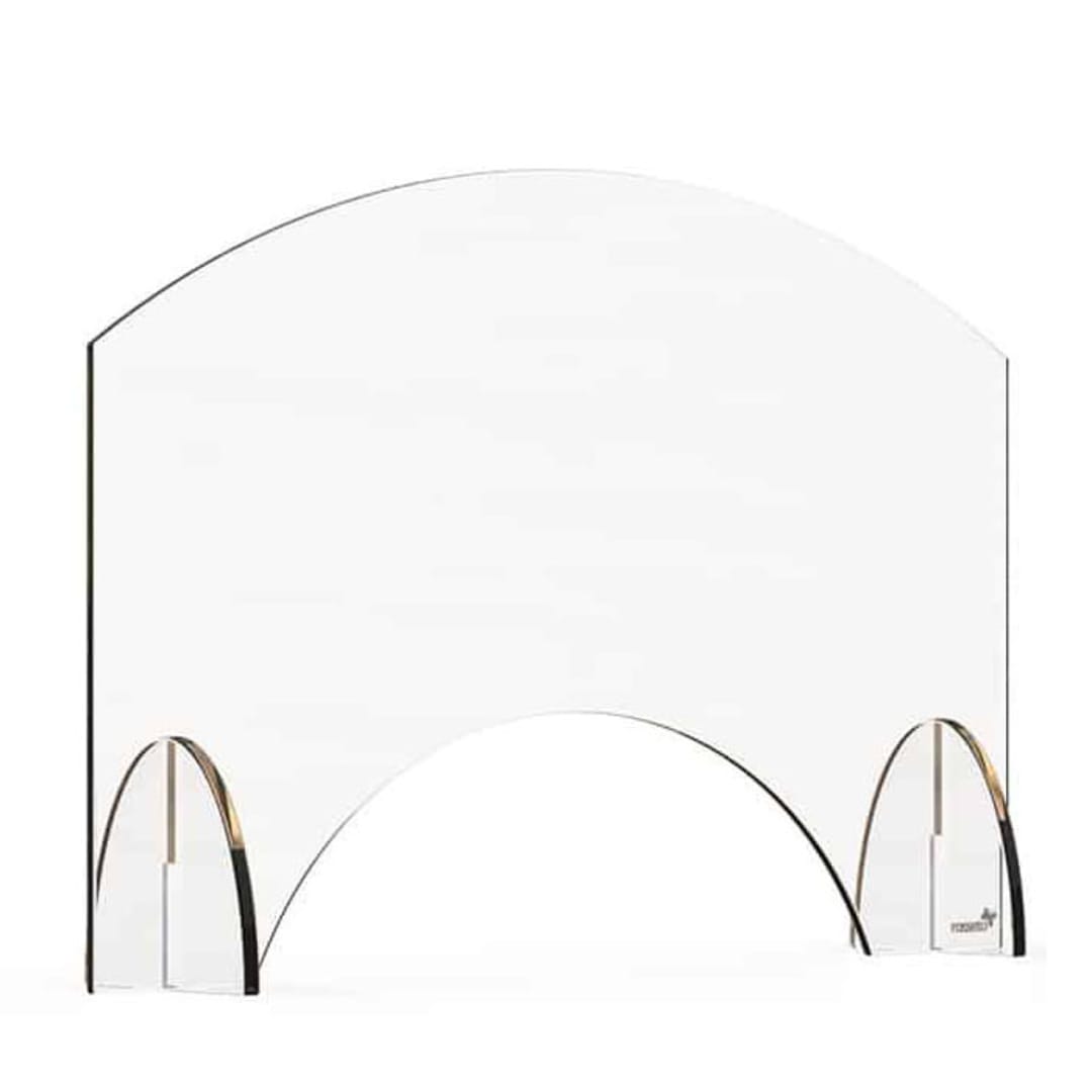 Rosseto AG002 Avant Guarde 4.7" x 24" x 15.5" Pass Thru Safety Shield