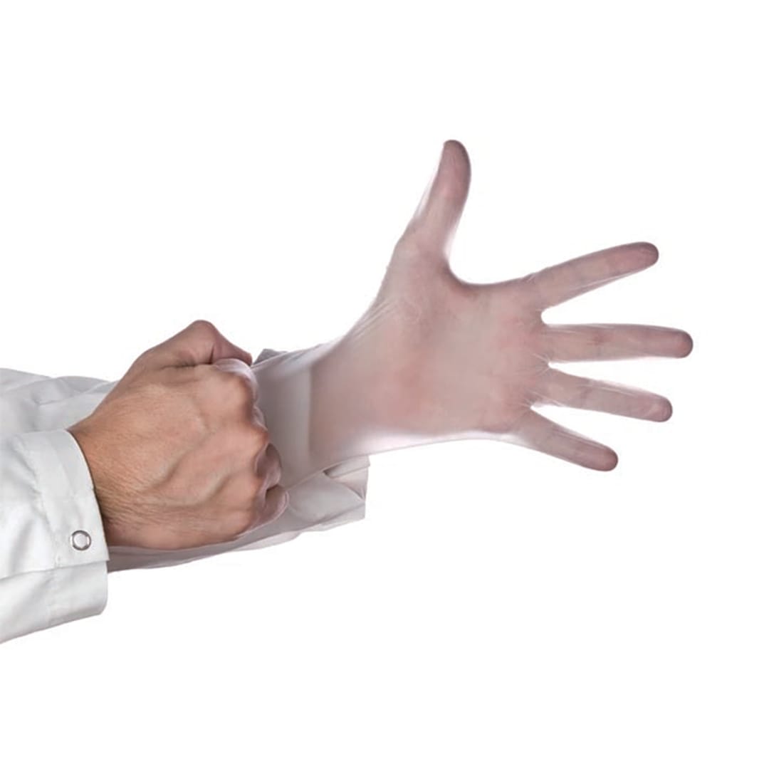 Darling Foodservice Medium Powder Free Vinyl Gloves - 1000 / CS
