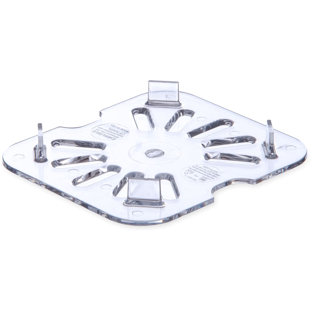 Carlisle 3068907 1/6-Size Clear Drain Shelf
