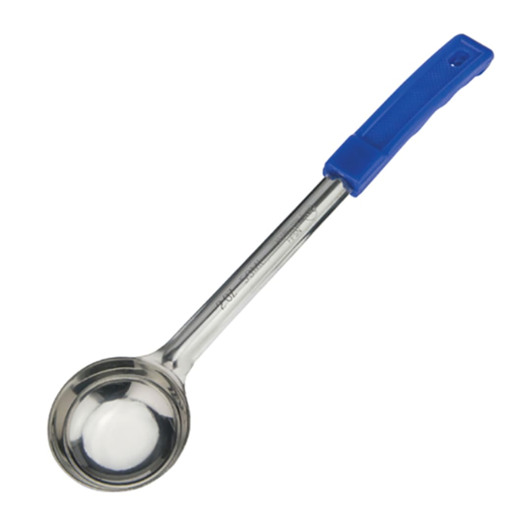 Winco FPSN-2 Prime Blue 2 Ounce Portion Spoon