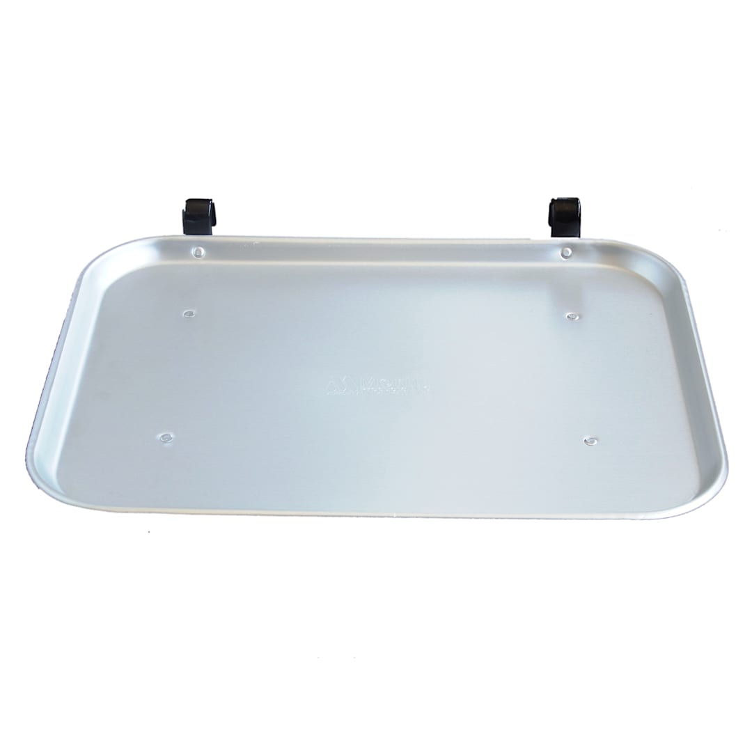 Meritt Products MER-093128 Silver 12.5" x 17" Car Hop Tray - Dozen