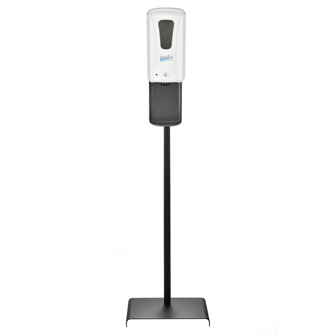 MVP Group 210-FLMGEL Floor Mount Touchless Hand Sanitizer Dispenser