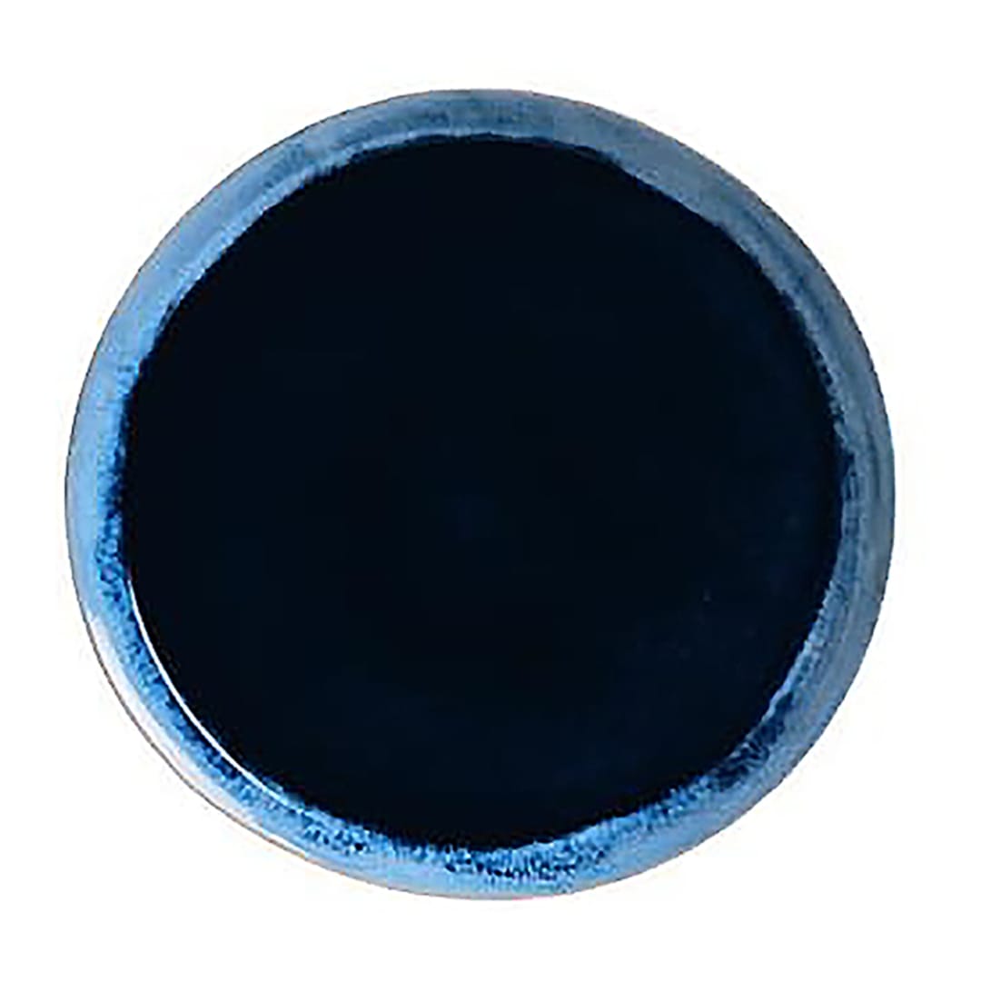 Libbey - Formerly World Tableware STONE-4 Stonewash 13.6 x 13.4" Blue Platter