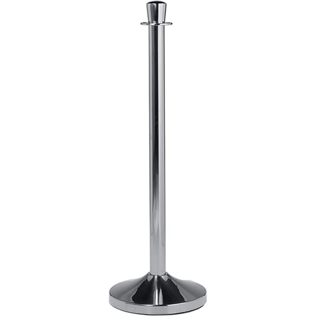 American Metalcraft RSCLC Classic Chrome Base/Post Barrier System Set
