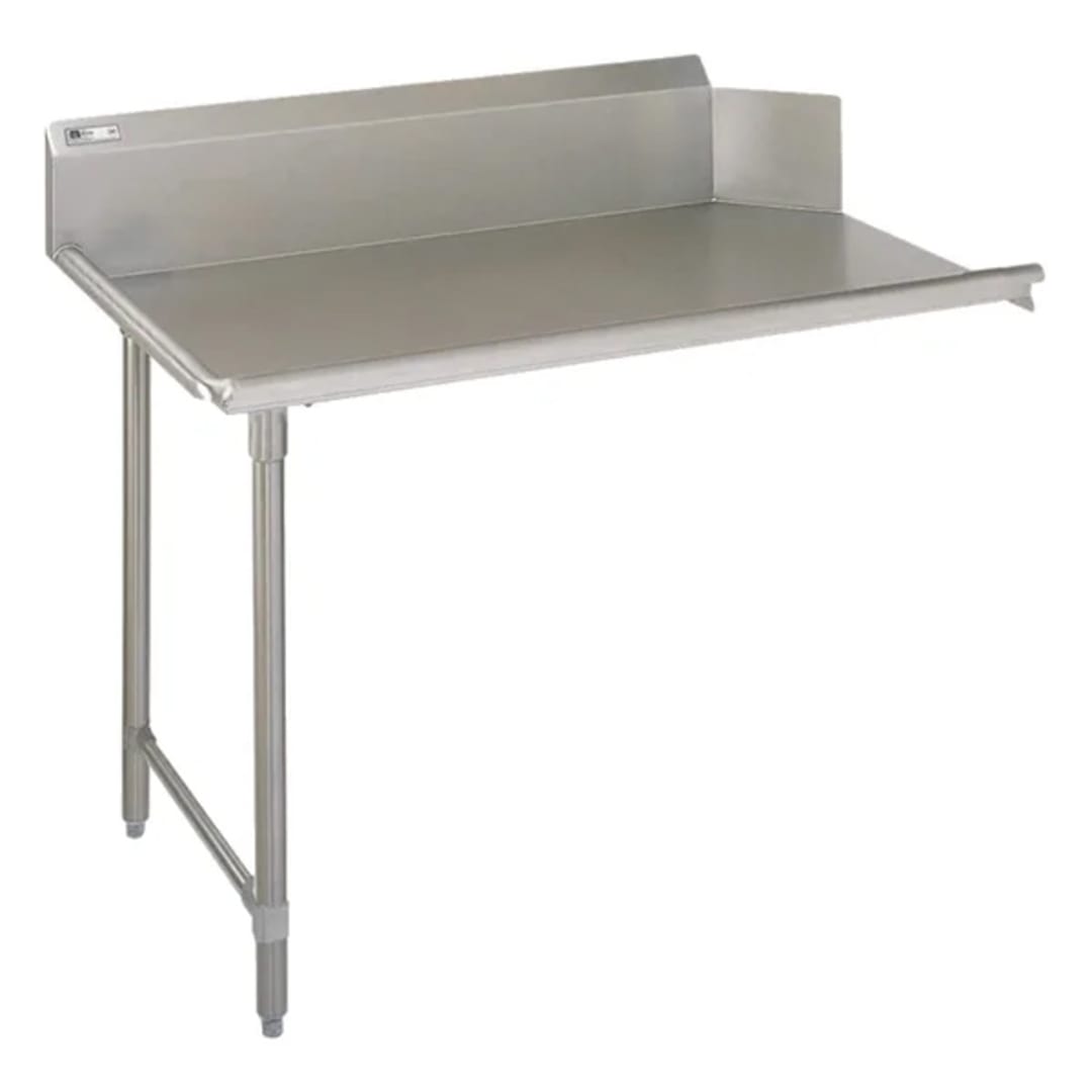 John Boos EDTC8-S30-L72-X S/S 30" x 72" x 44" Clean Dish Table
