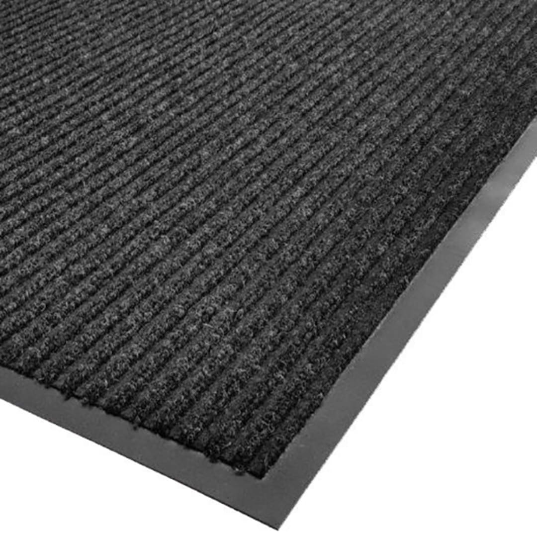 Cactus Mat 1485M-L46 Charcoal Needle Rib 4' x 6' Floor Mat