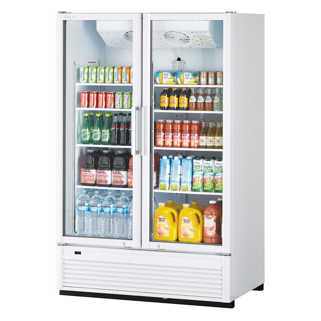Turbo Air TGM-47SDH-N Super Deluxe 2-Sect Refrigerated Merchandiser