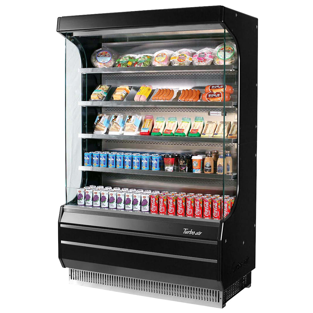 Turbo Air TOM-40B-N 12.5 Cu Ft Vertical Refrigerated Display