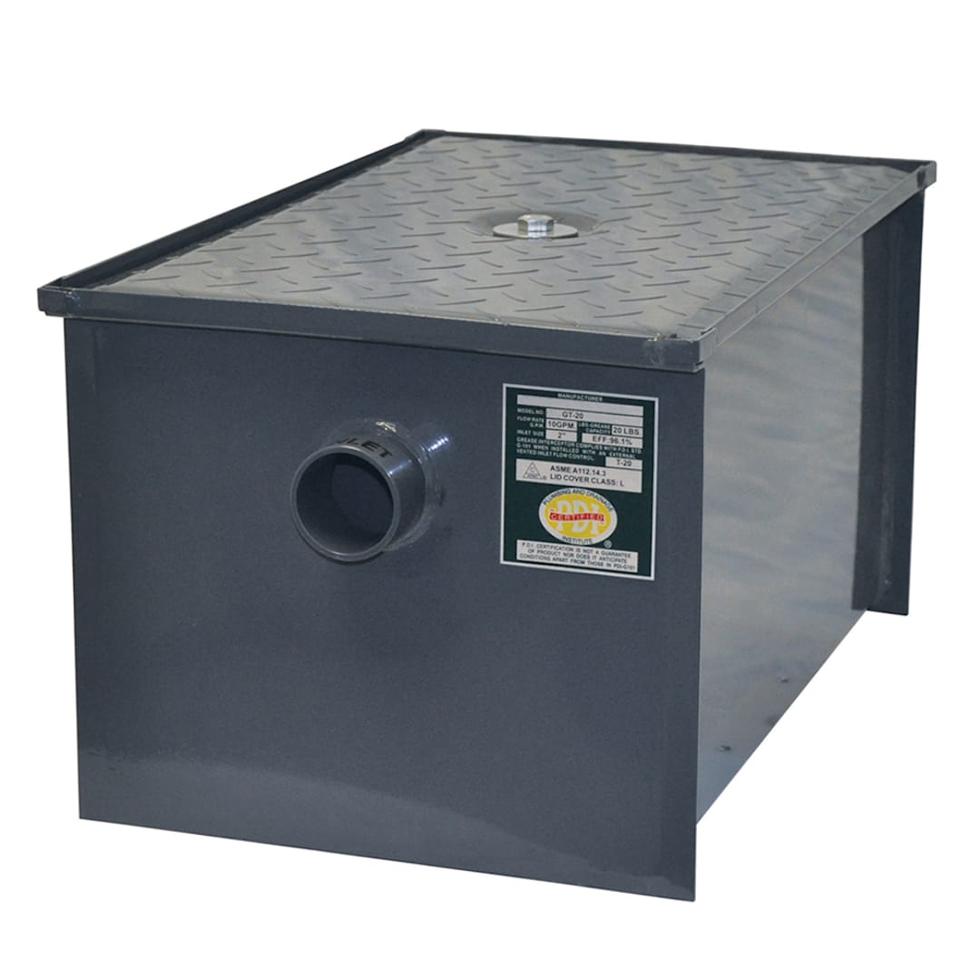 John Boos GT-30-X 30 Lb Capacity Grease Interceptor