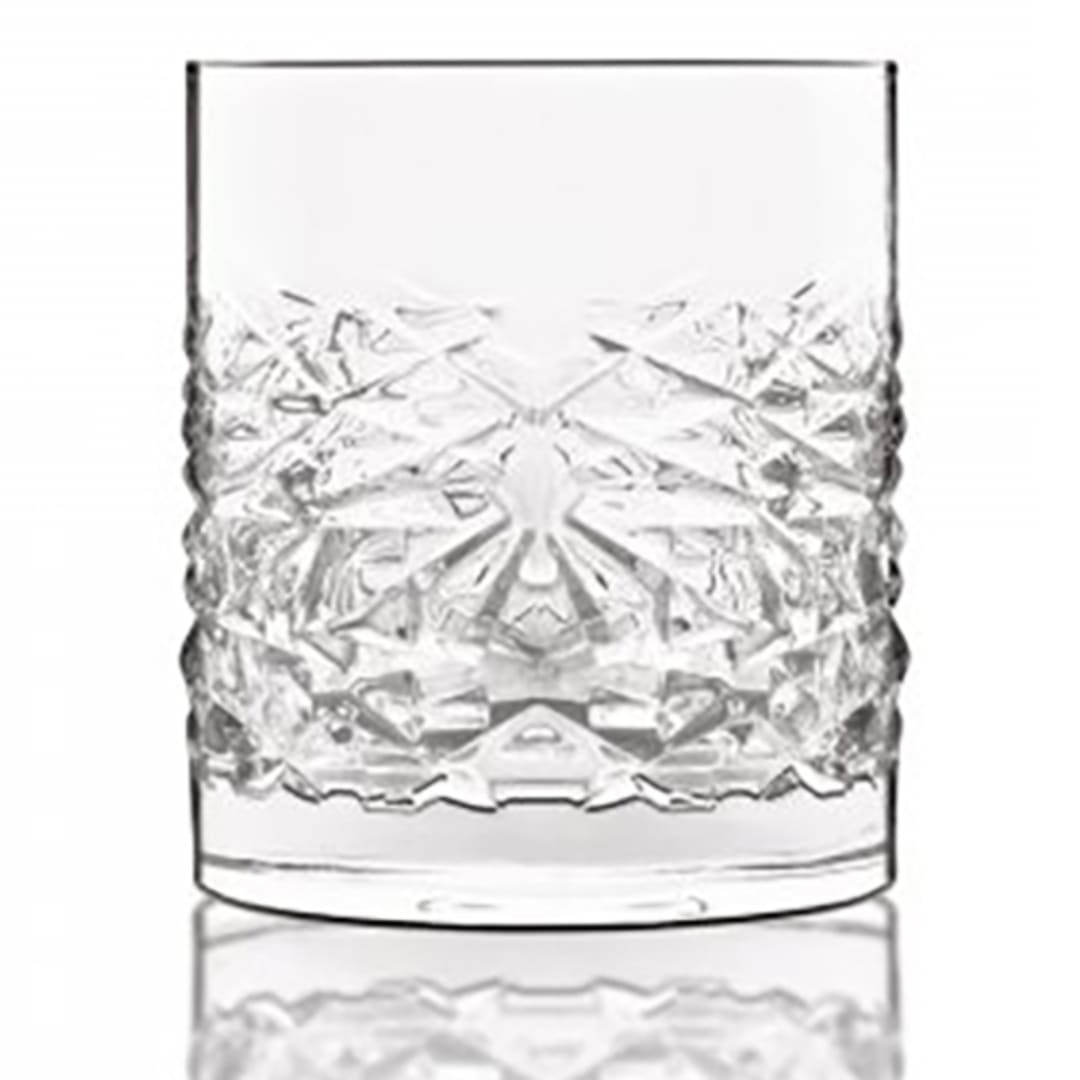Luigi Bormioli LB1234601 Mixology Textures 12.8 Oz. DOF Glass