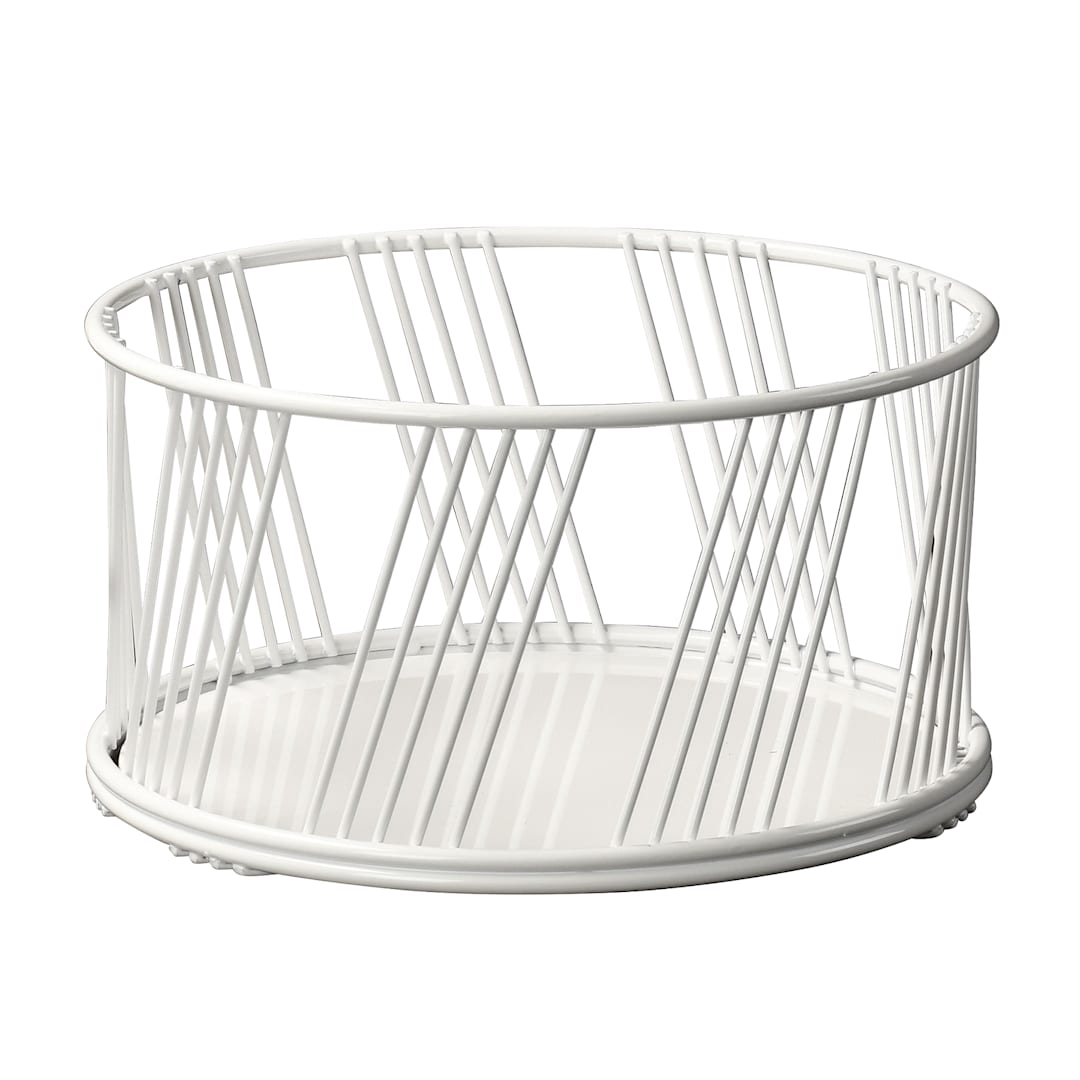 Cal-Mil 4114-10-15 Portland White 10-1/2" Display Basket