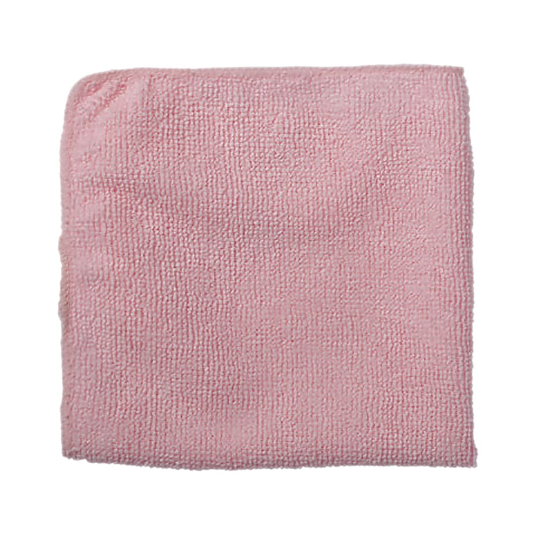 Rubbermaid 1820577 Pink 12" x 12" Microfiber Cloth