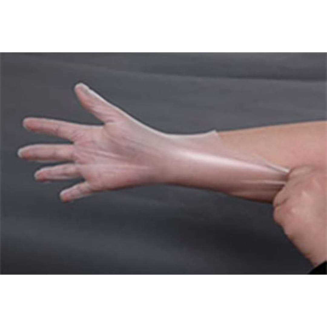 Darling Foodservice Large P/F Poly Synth Gloves - 2000 / CS