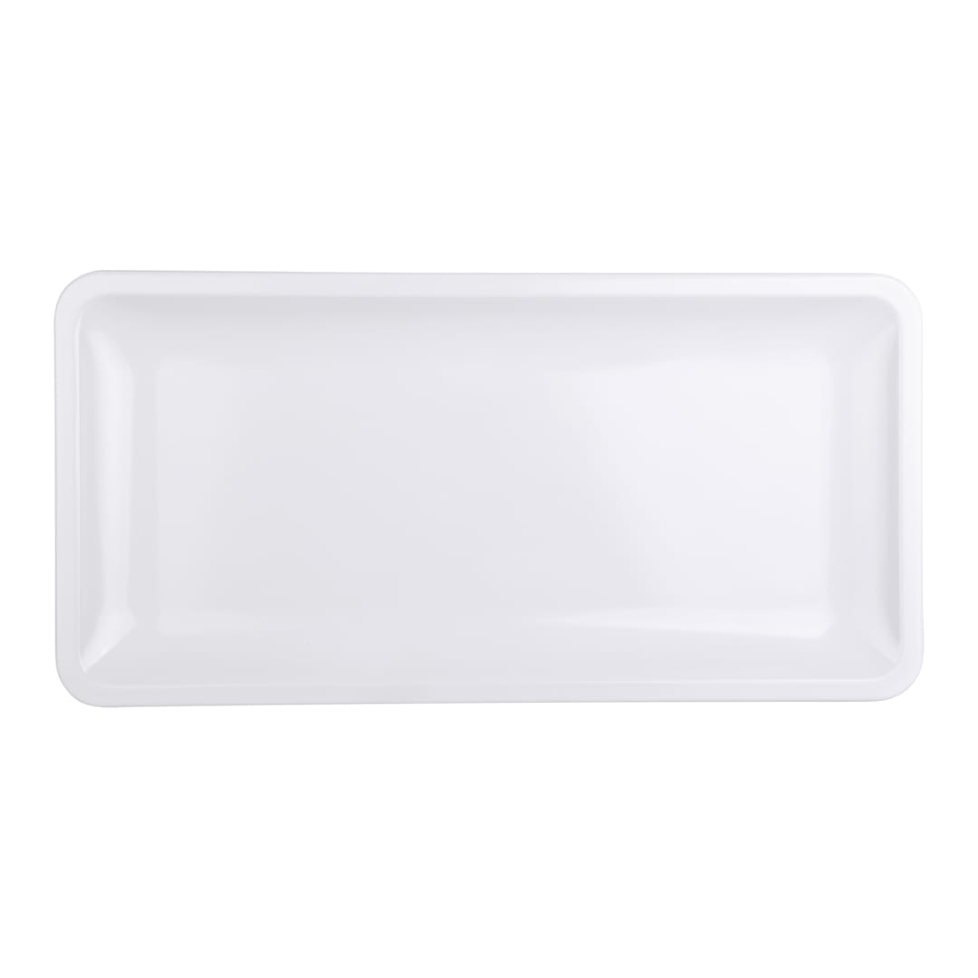Elite Global Solutions M189RC-W White Olympus 18" x 9" Platter
