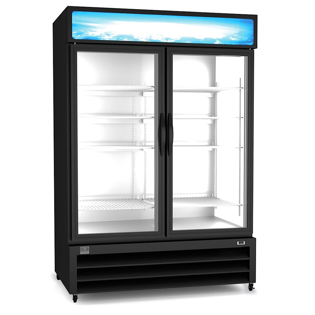 Kelvinator KCHGM48F 48 Cu Ft Glass Door Merchandiser Freezer