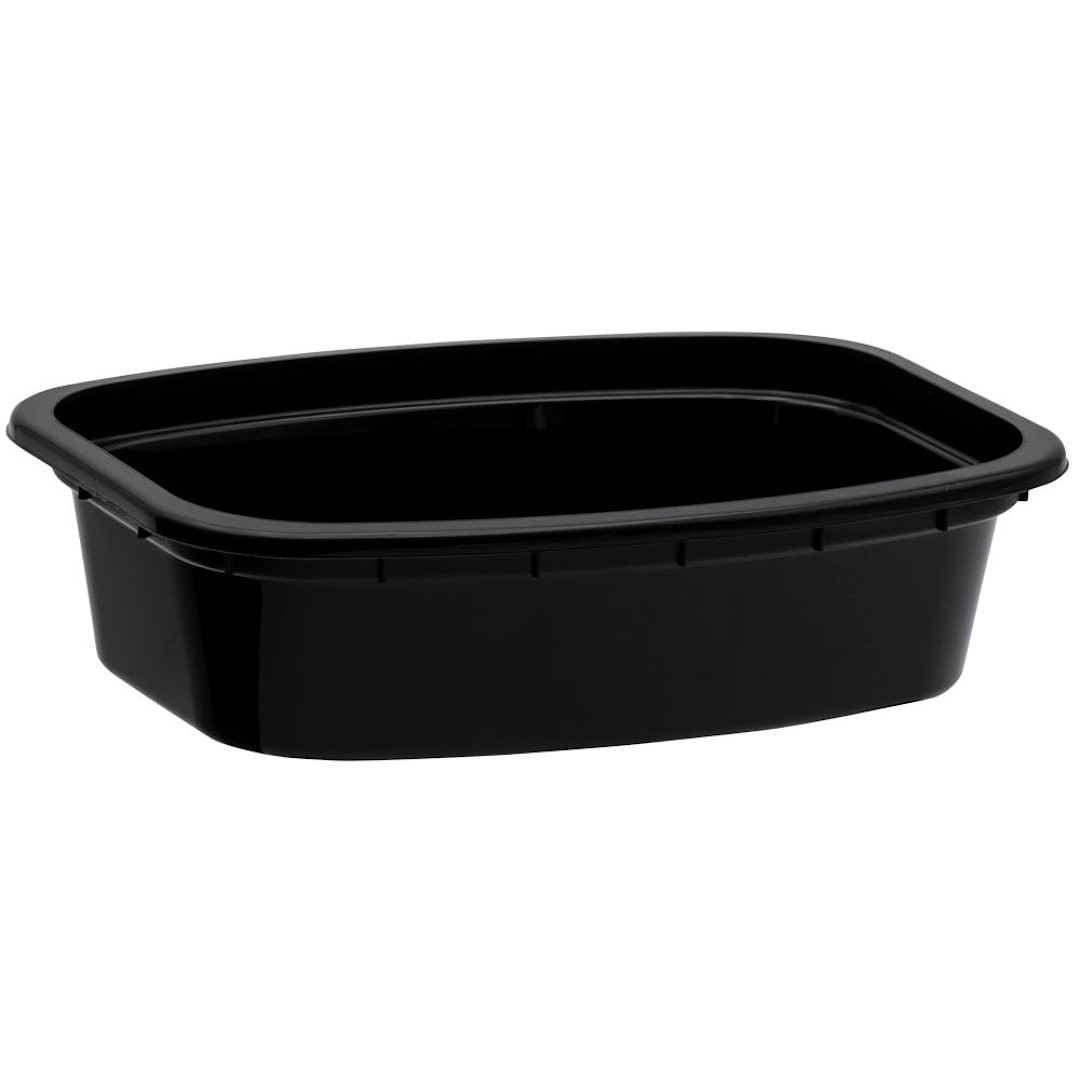 Cube Packaging DR-508-BB Black 8 Ounce Deli Container Base