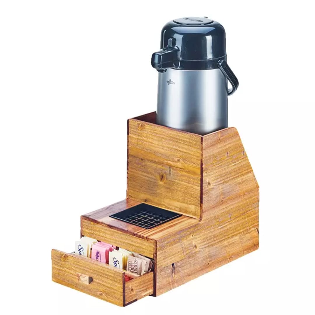 Cal-Mil 3623-99 Madera 13" x 7.875" x 11.25" Airpot Stand