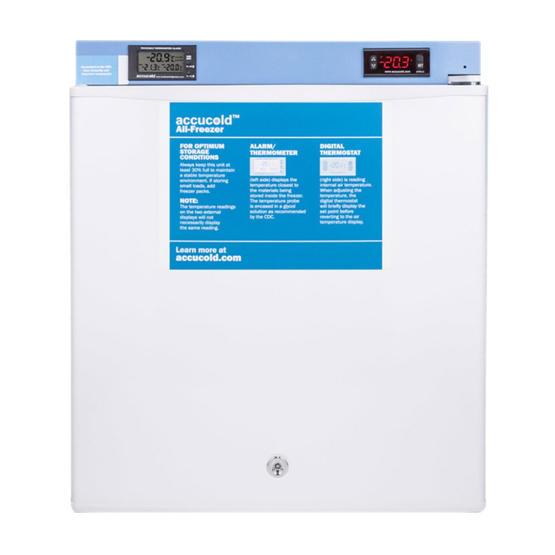 Summit Appliance FS24LMED2 1.4 Cu. Ft. Compact Medical Freezer