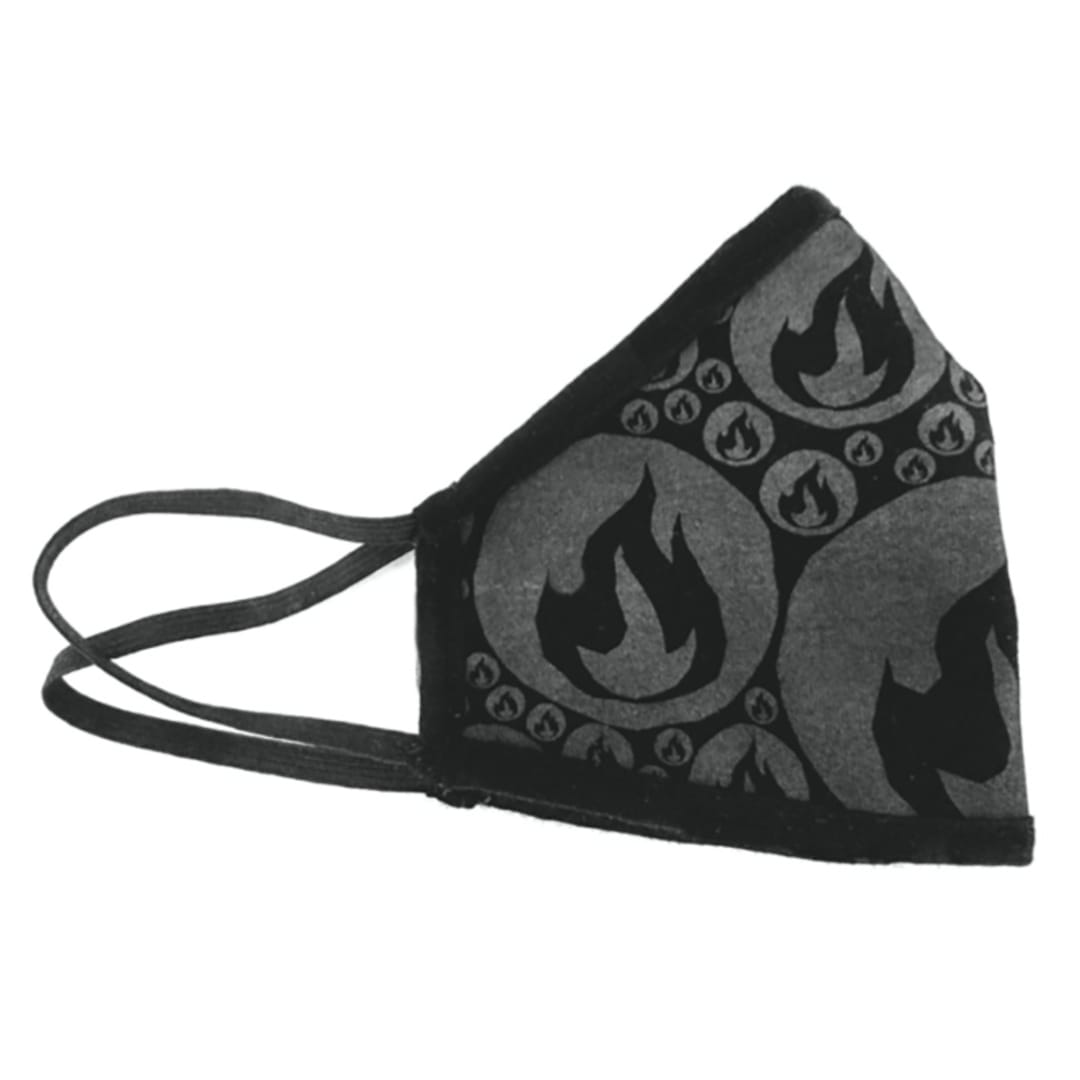 Blaze Pizza Black Reusable Face Mask