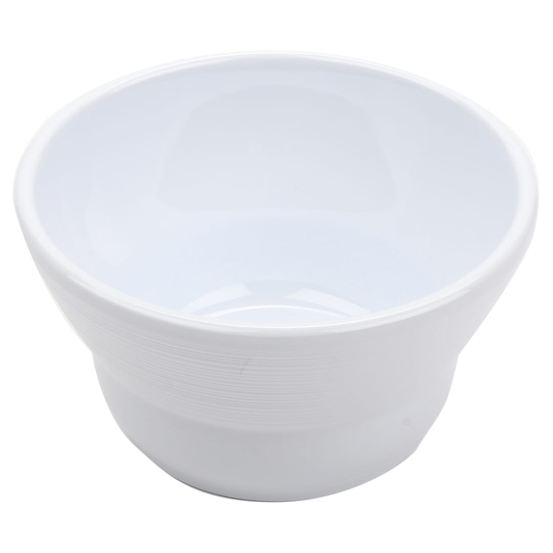 G.E.T. B-14-MN-W Minski White 16 Ounce Nappie Bowl - Dozen