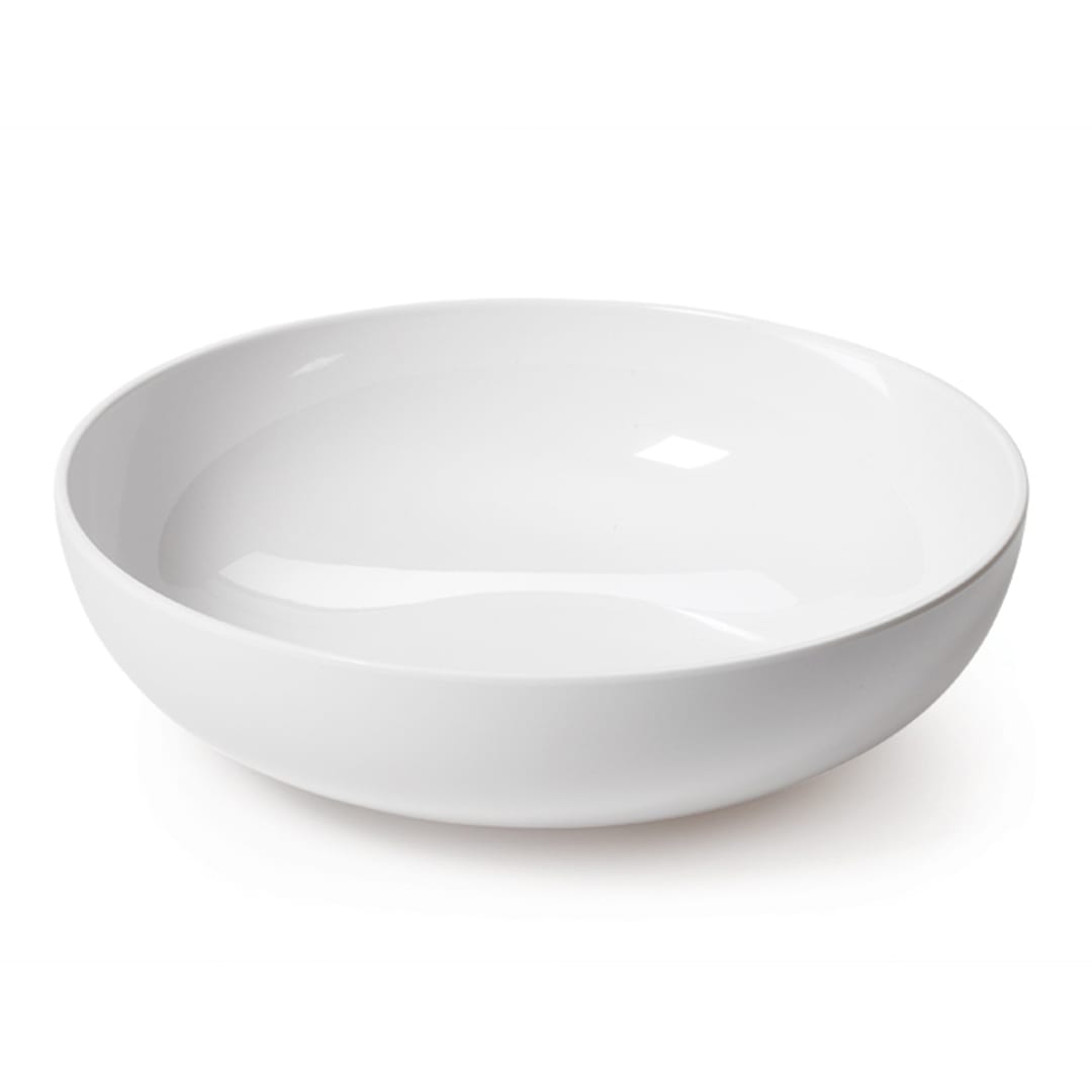 G.E.T. B-46-AW Settlement 1.7 Quart American White Bowl - Dozen