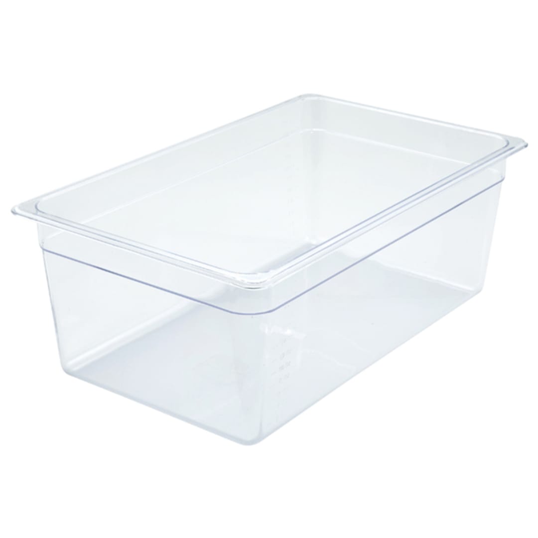 Darling Foodservice Clear Polycarbonate Full Size x 8"D Food Pan