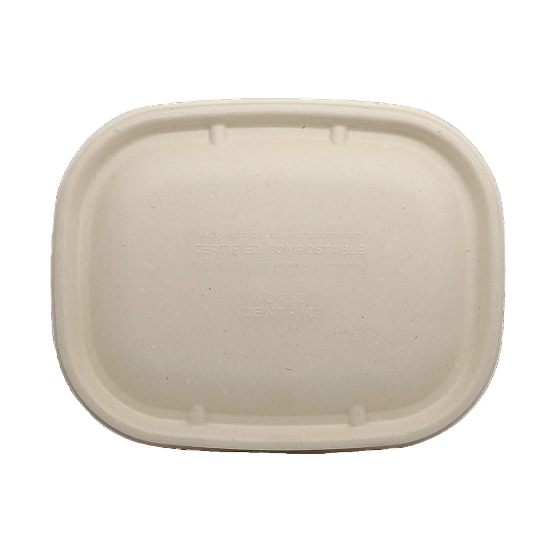 World Centric CTL-SC-U3-LF Fiber Lid for 20-44 oz Fiber Box