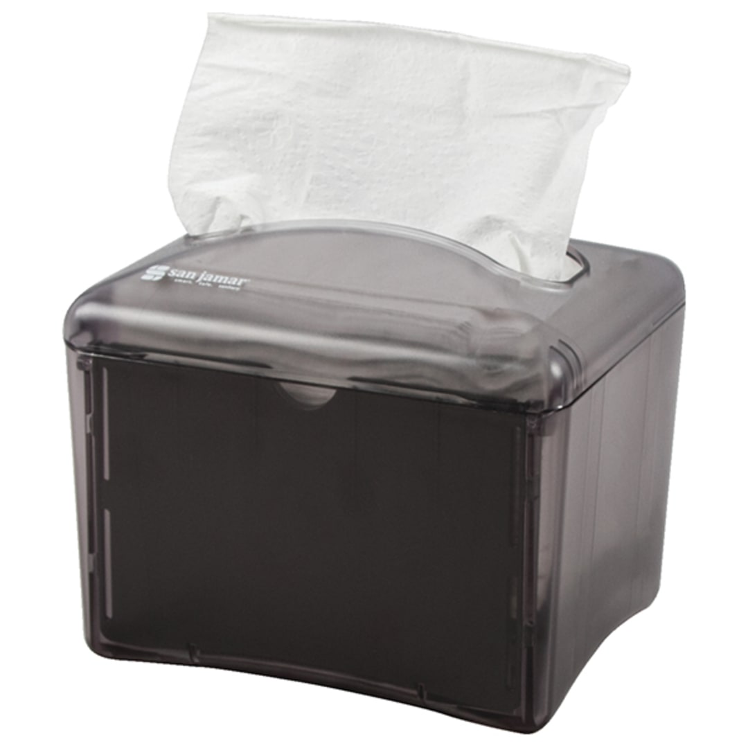 San Jamar H4004TBK Pearl Black Venue Napkin Dispenser