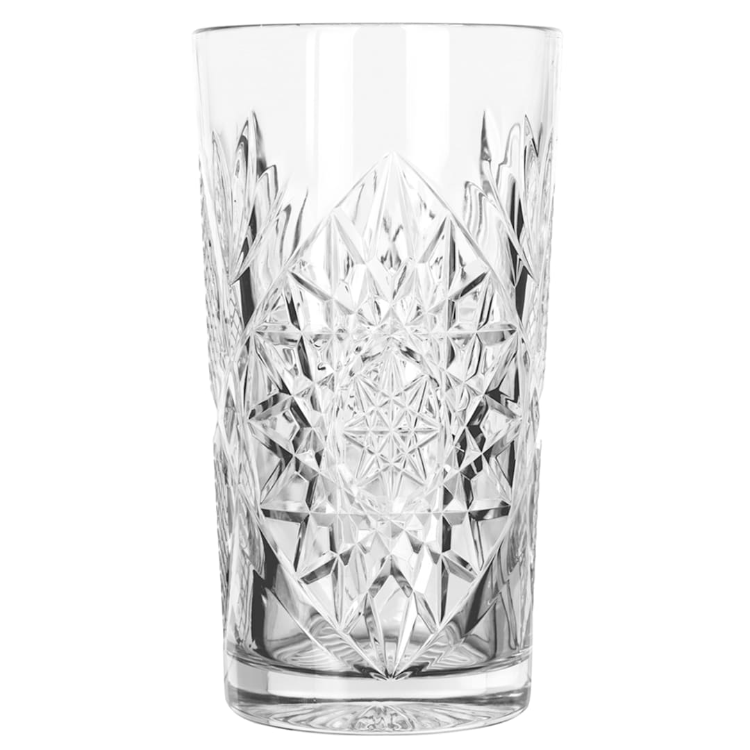 Libbey 5633 Hobstar 16 Ounce Cooler Glass