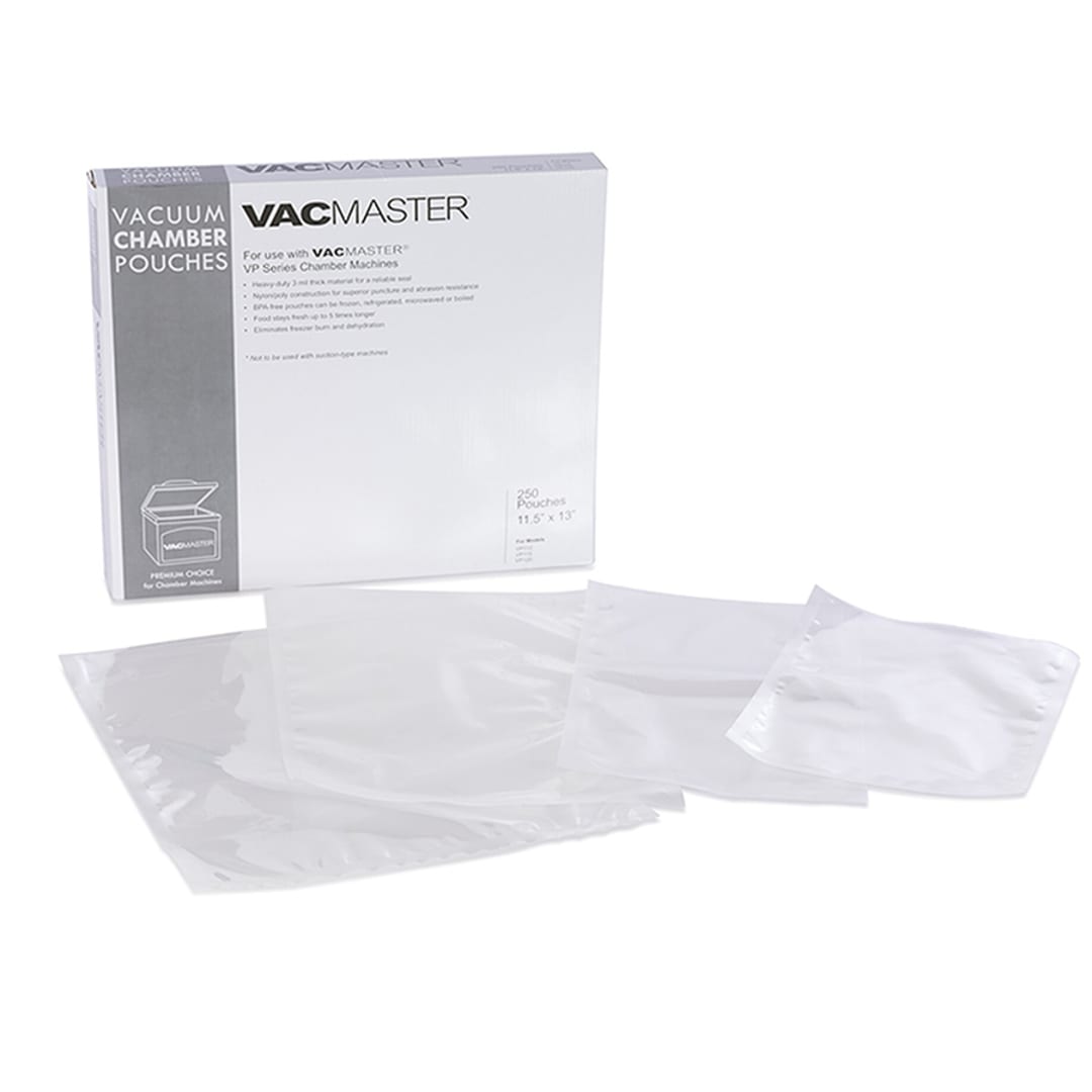 VacMaster 40725 High Gloss 3-Mil 10" x 13" Chamber Pouch