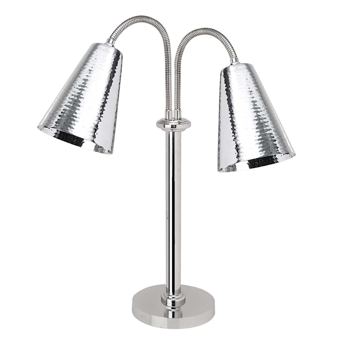 Eastern Tabletop 9692 Flex Head S/S Double Heat Lamp