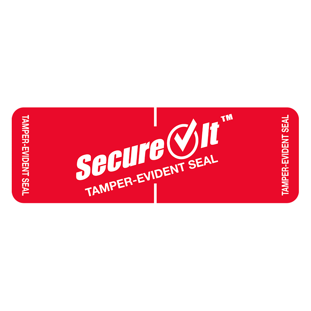 National Checking Co P13SI-2 1" x 3" Secure-It Label