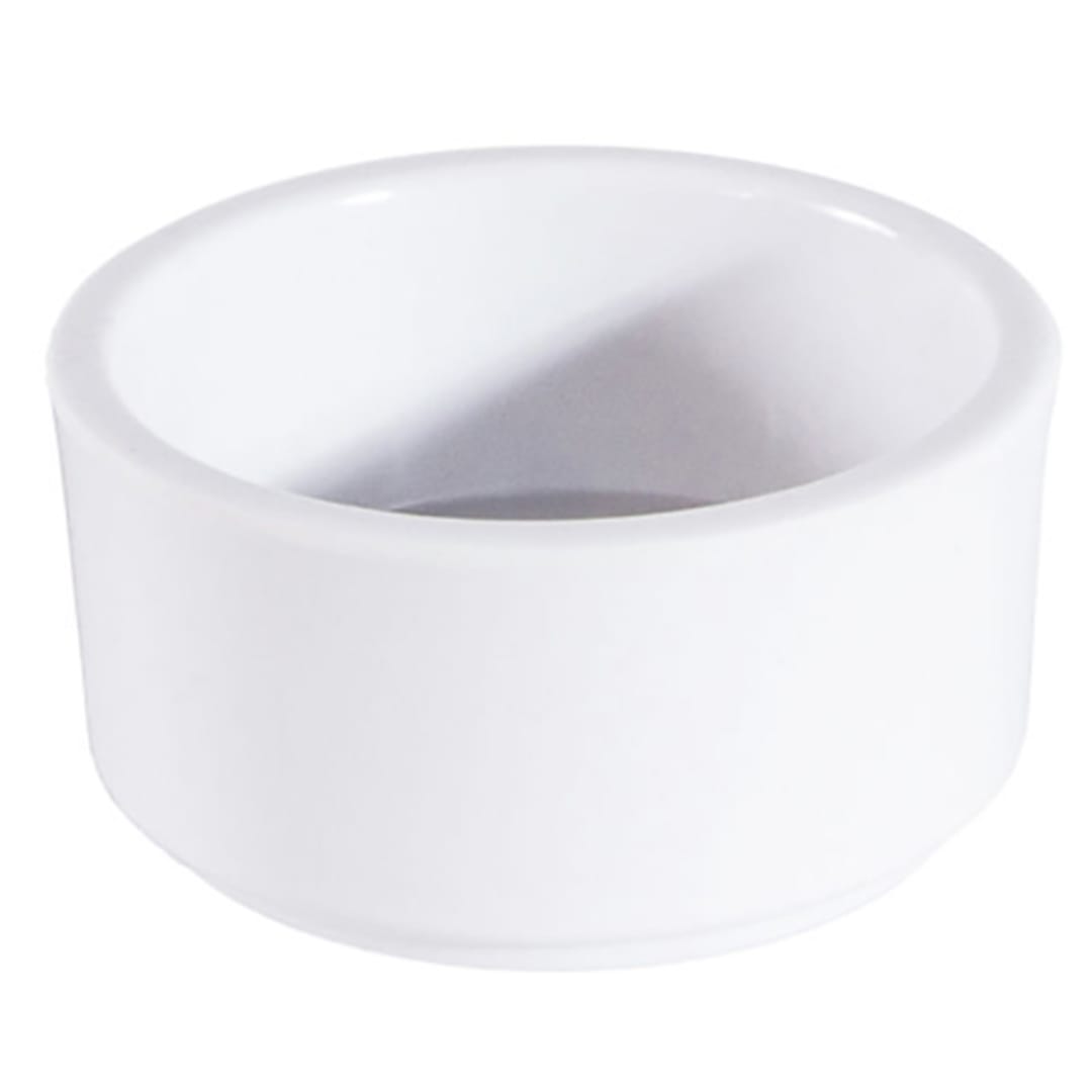 Elite Global Solutions B216SM-W White Round 1.5 Oz. Ramekin