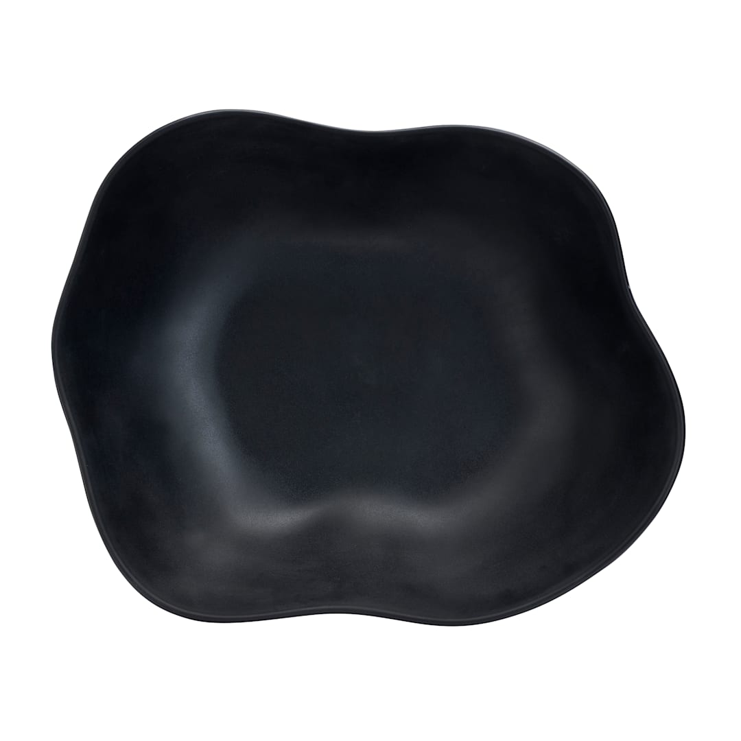 Delfin 7000DD014 Marisol Black Buffet 12 Quart Salad Bowl - 4 / CS
