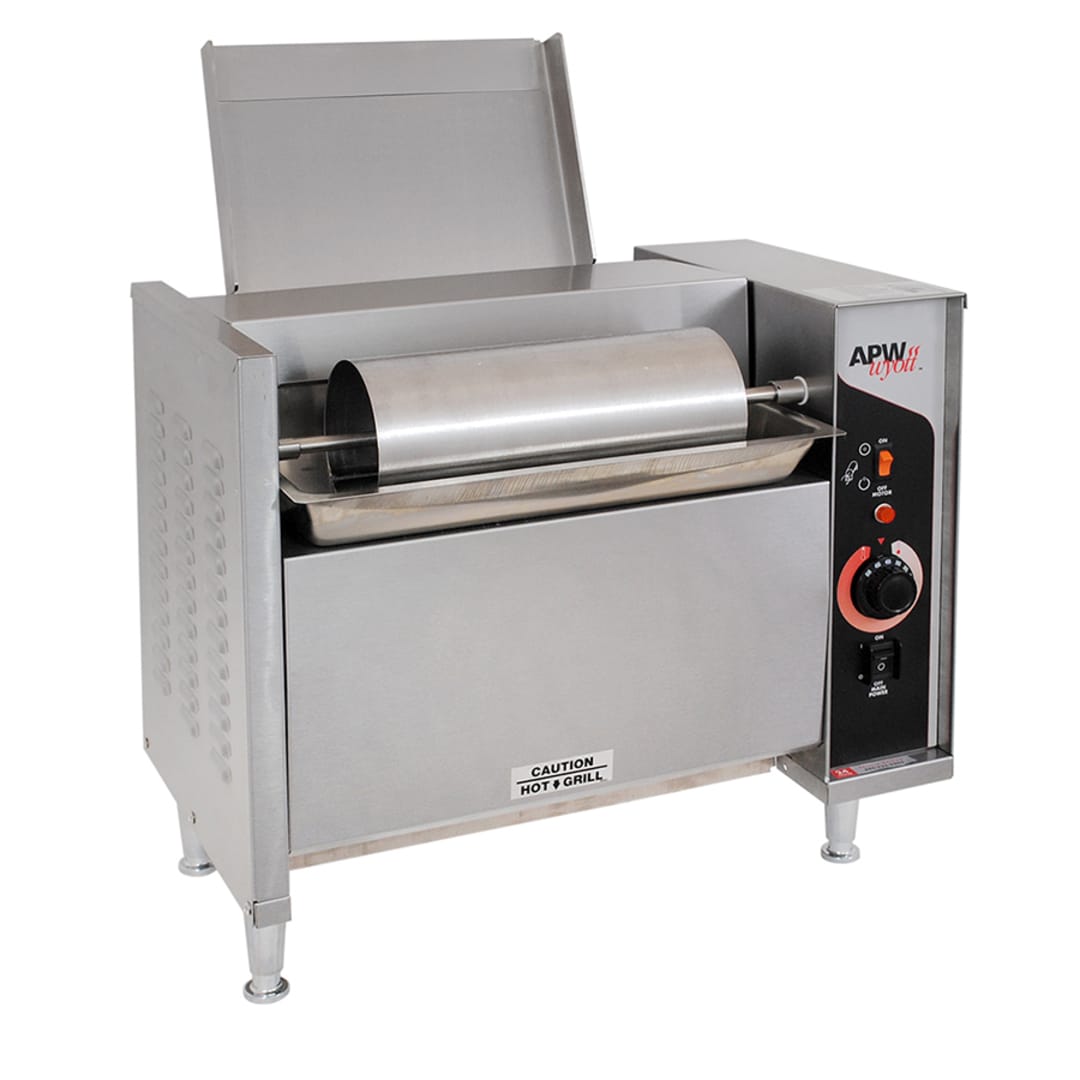APW Wyott M-95-2 120V Electric Conveyor Bun Grill Toaster