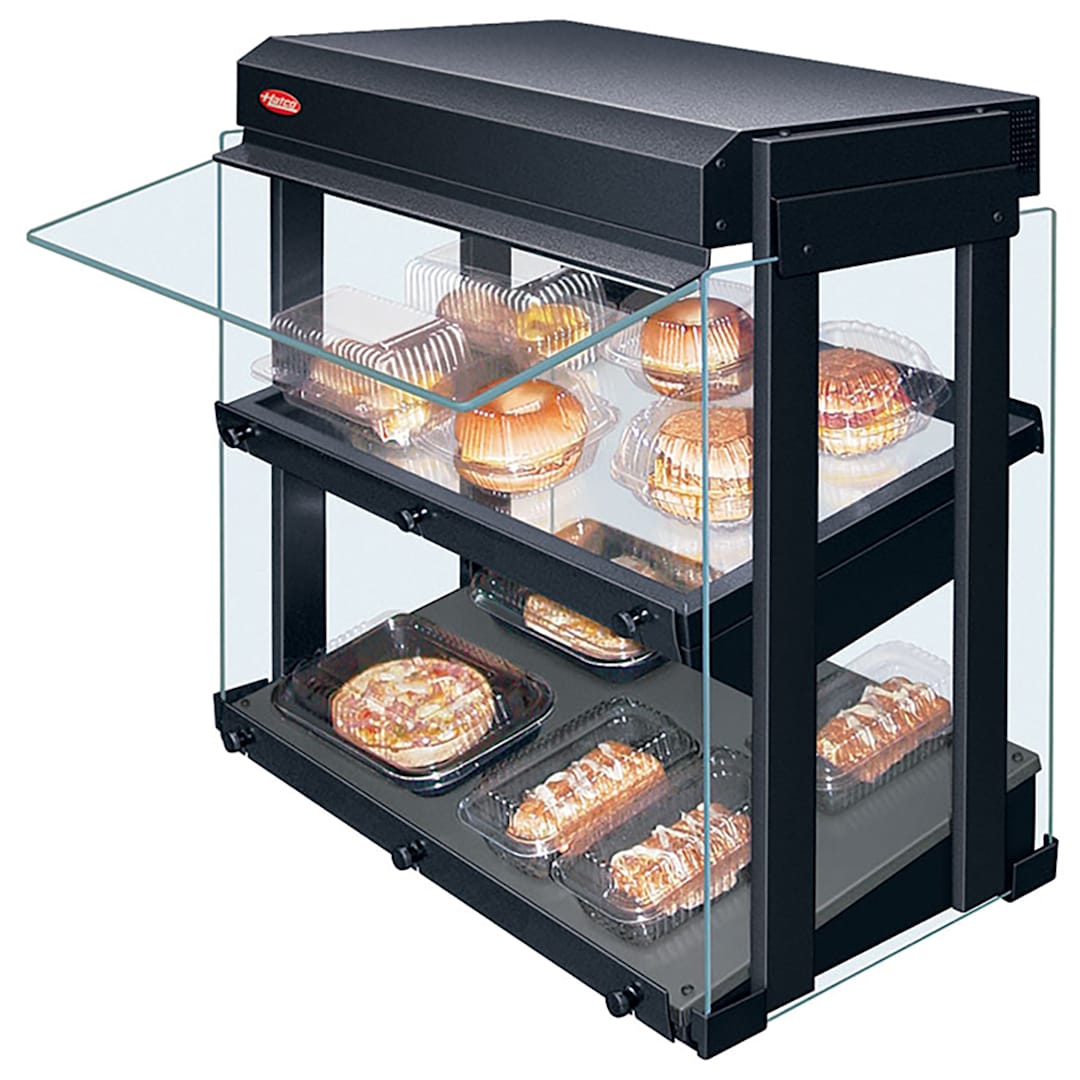 Hatco GRHW-1SGDS Black 120V 1330 Watts Display Warmer