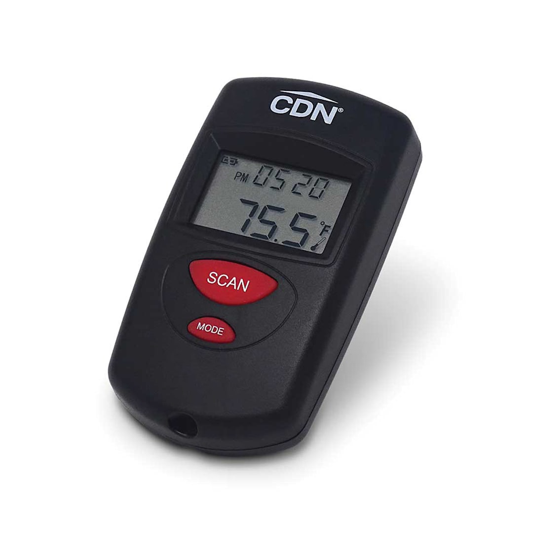 CDN IN482 Infrared Thermometer with Clock & Timer