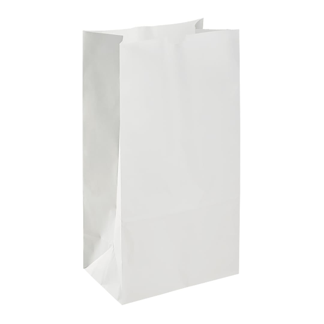 Darling Foodservice White 12 Lb Paper Bag - 1000 / CS
