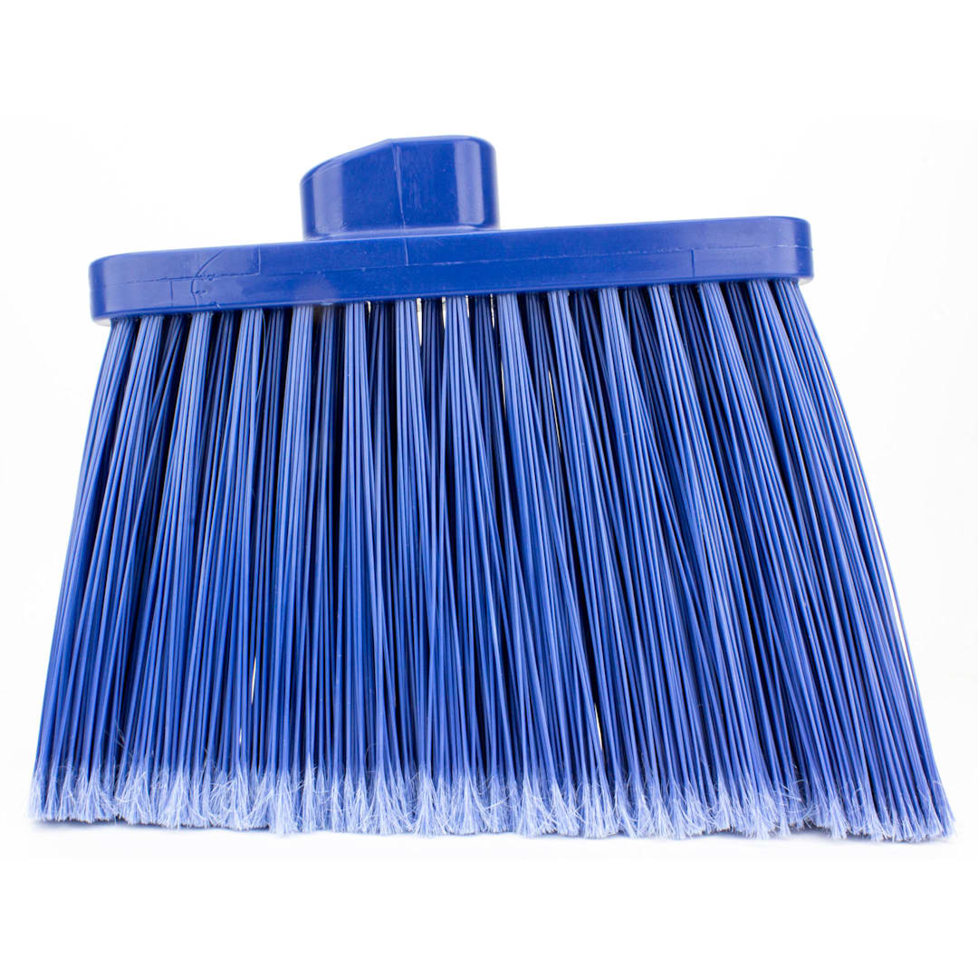 Carlisle 36867EC14 Broom Head with Blue Polyester Bristles