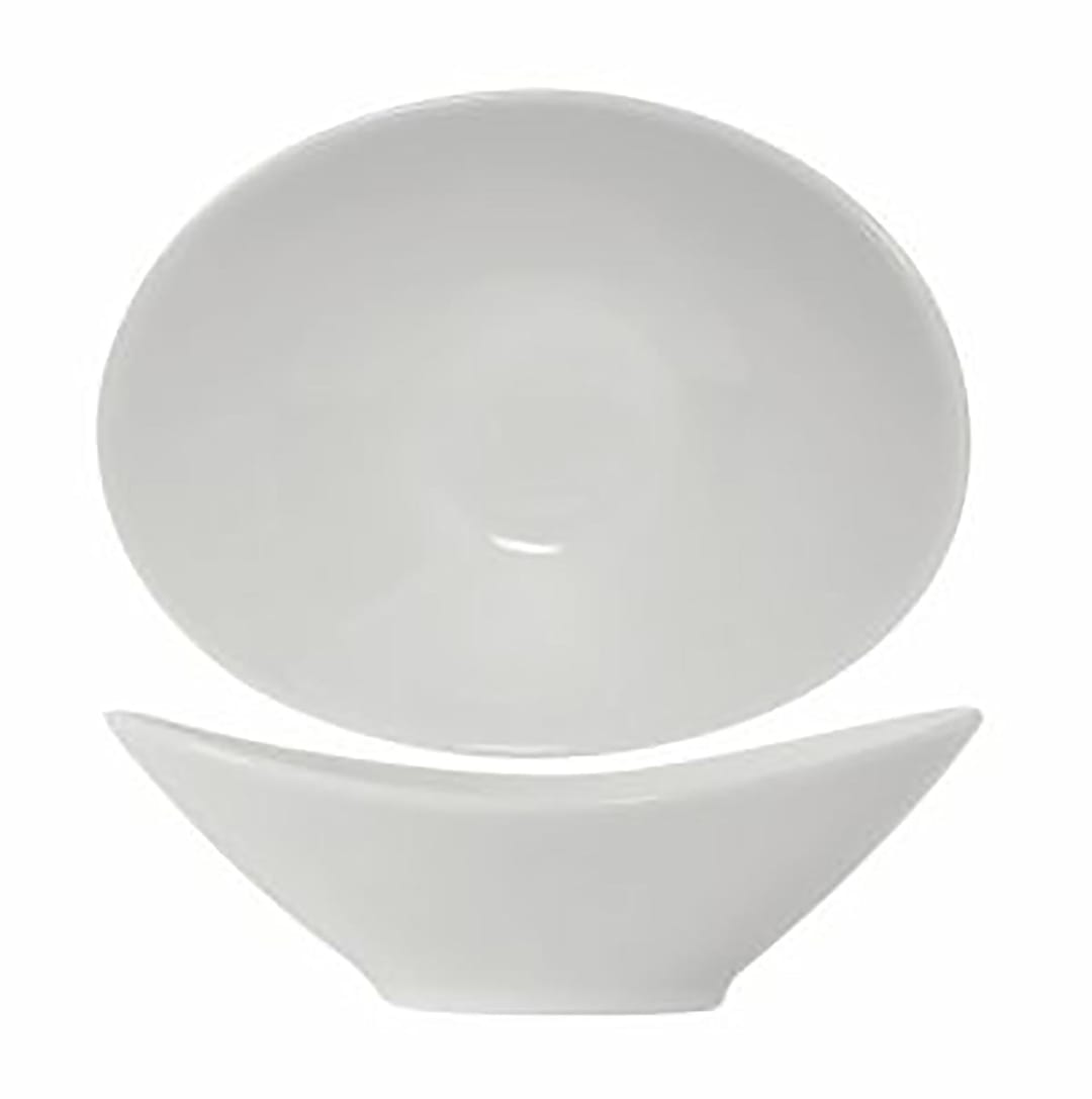 Tuxton GLP-401 Linx White 8 Ounce Capistrano Bowl