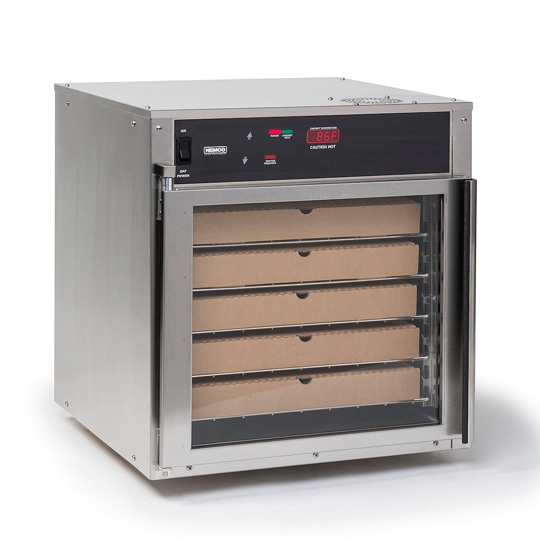 Nemco 6405 Countertop S/S Heated Pizza Holding Cabinet