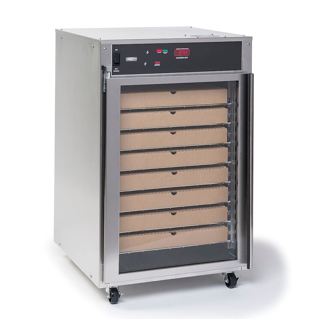 Nemco 6410 Floor Model S/S Heated Pizza Holding Cabinet