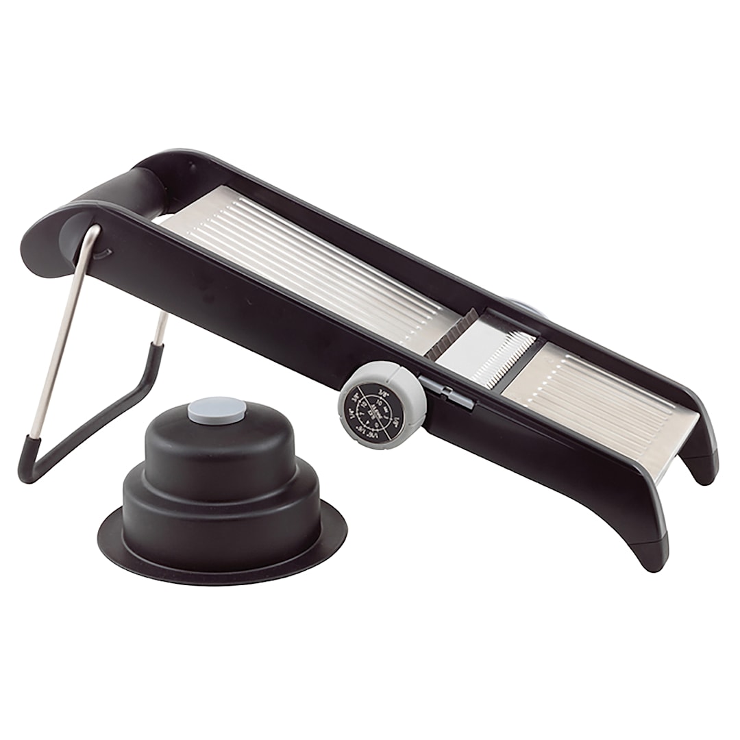 Winco MDL-4P Non-Slip 4 Setting Mandoline Slicer Set