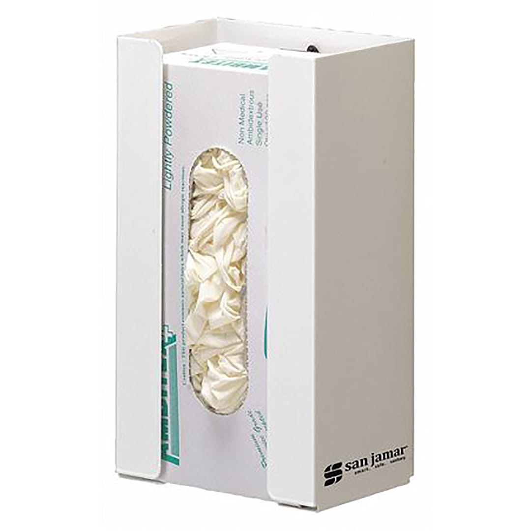 San Jamar G0802 White Dispenser for Disposable Gloves