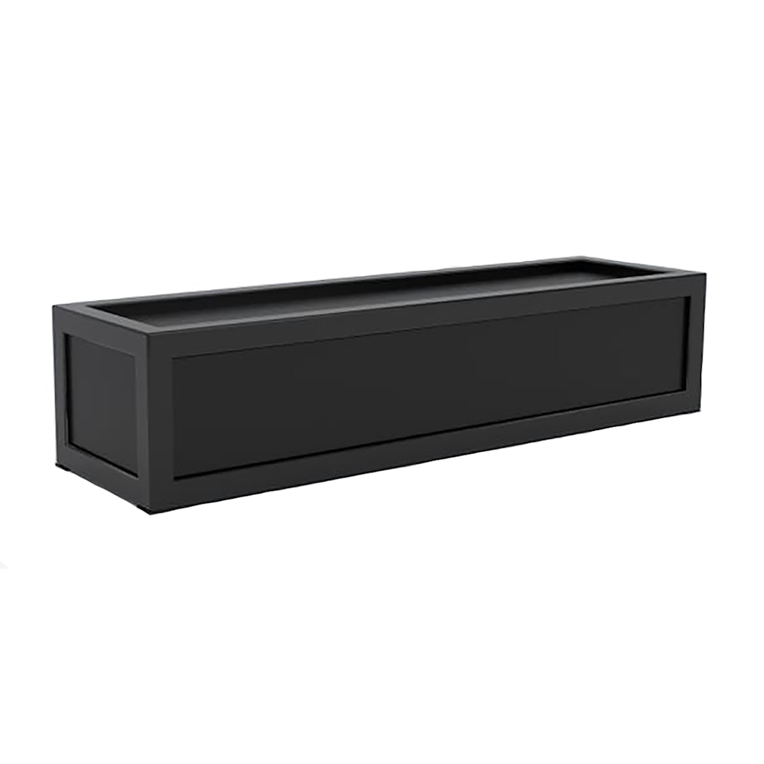 DisplayDispensary.com DDBRSBLK/WHT Small Brandable Riser w/ Inset Top