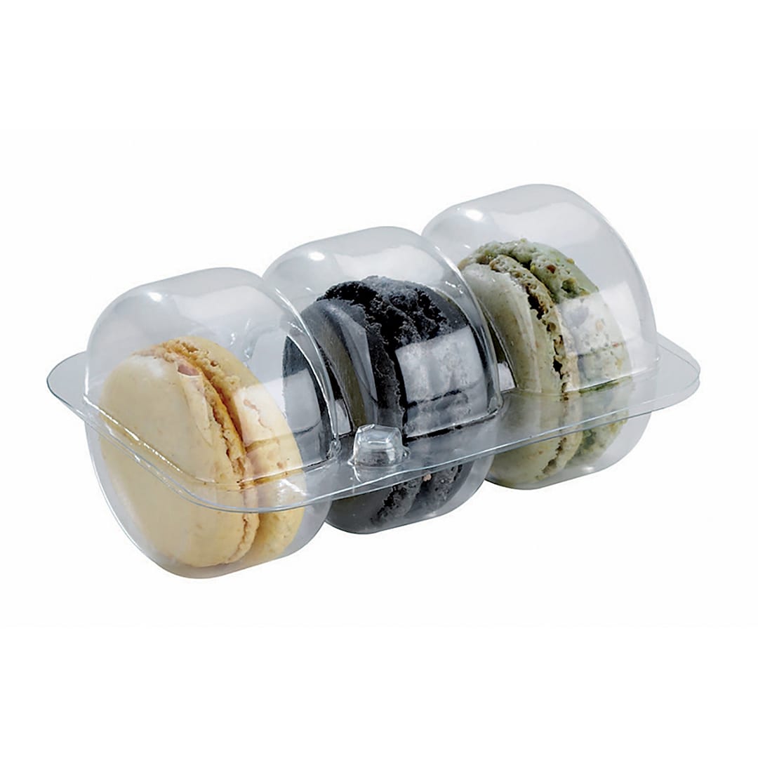 PackNWood 210MACINS3 Rectangular 3 Macarons Insert