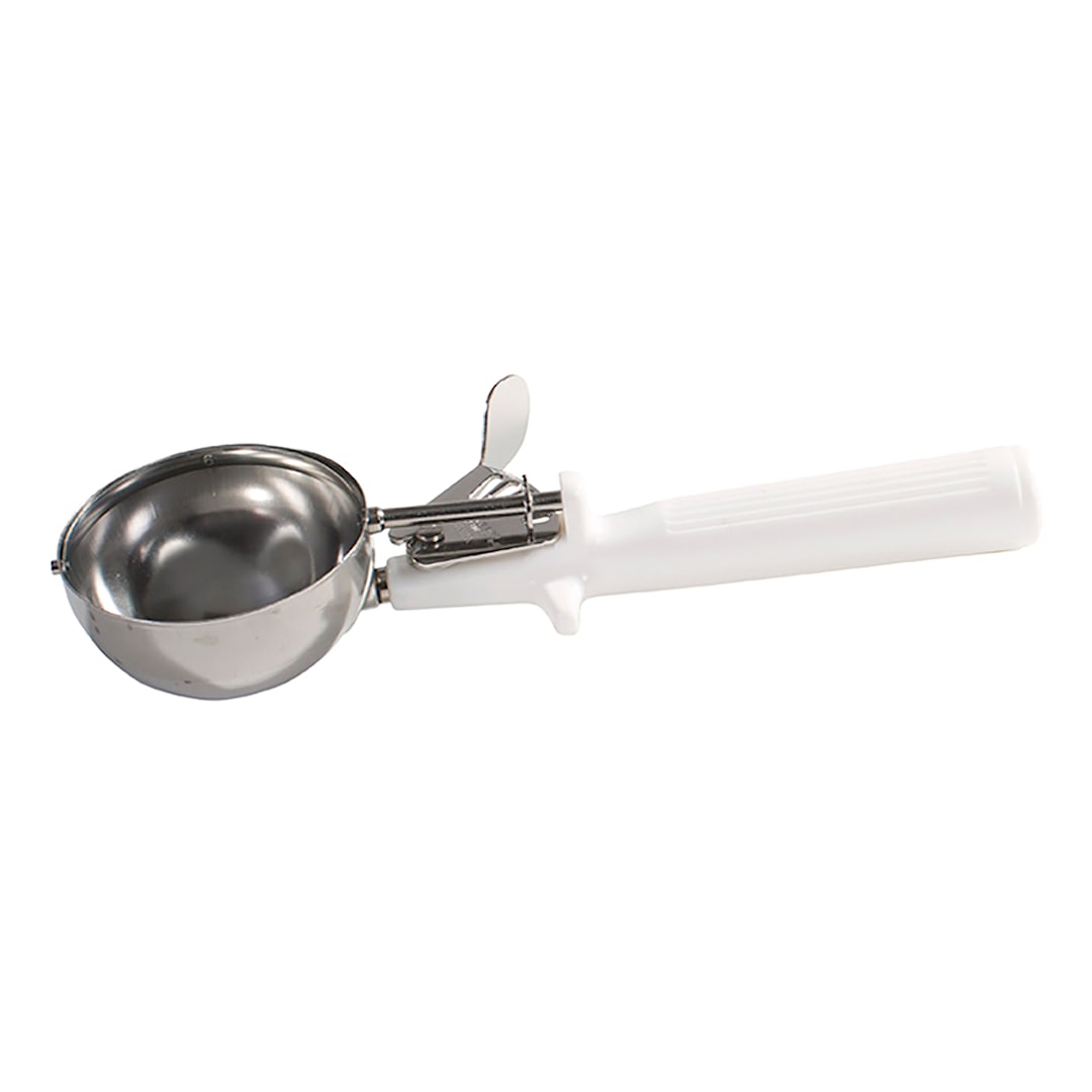 Winco ICOP-6 White #6 5-1/3 Ounce One-Piece Disher