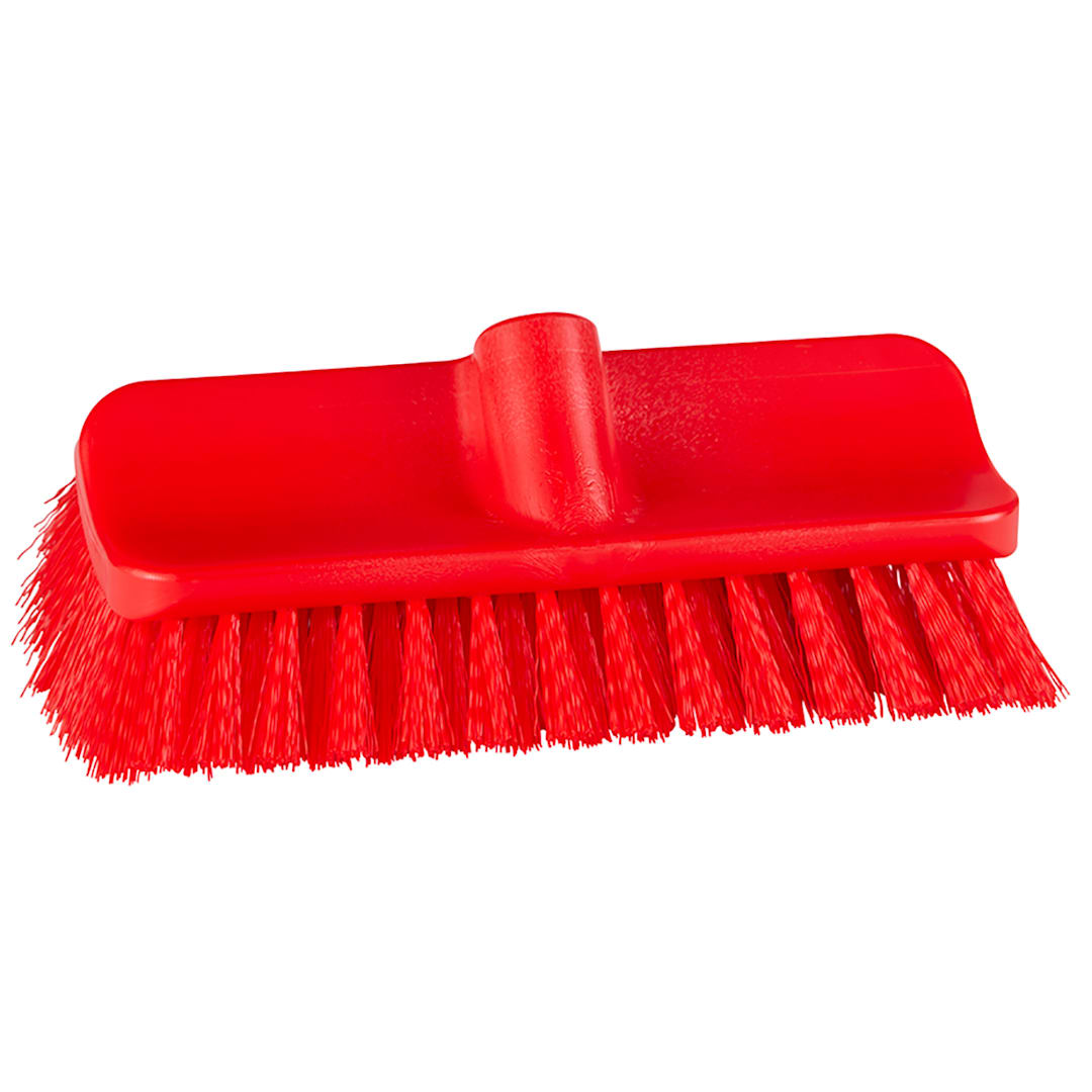 Remco 366214 ColorCore Red Stiff High-Low Deck Brush