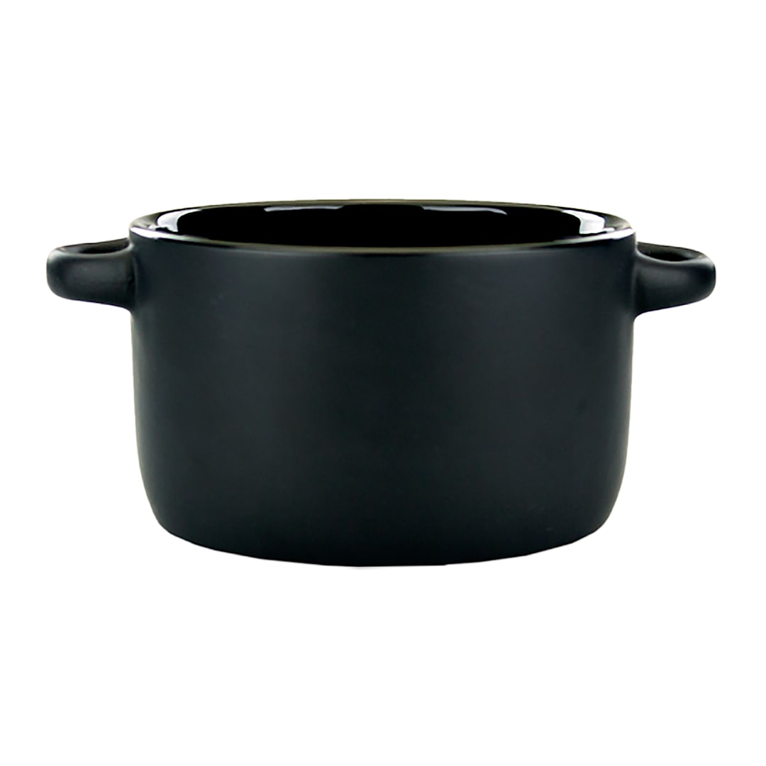 Int'l Tableware 83567-05/05MF-05C Hilo Black 11 Oz Soup Bowl