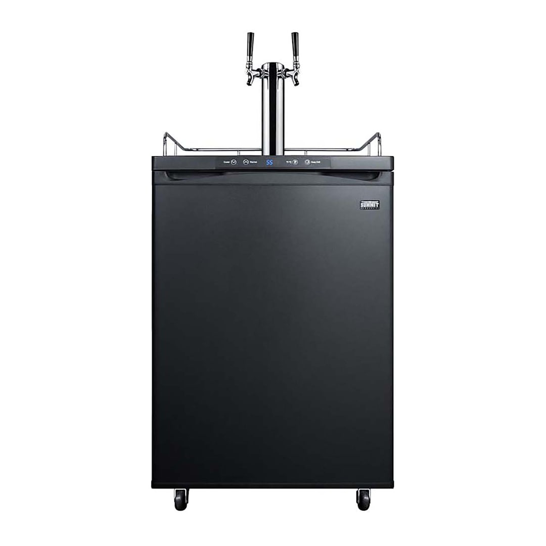 Summit Appliance SBC635MTWIN Twin Tap Connection Beer Cooler